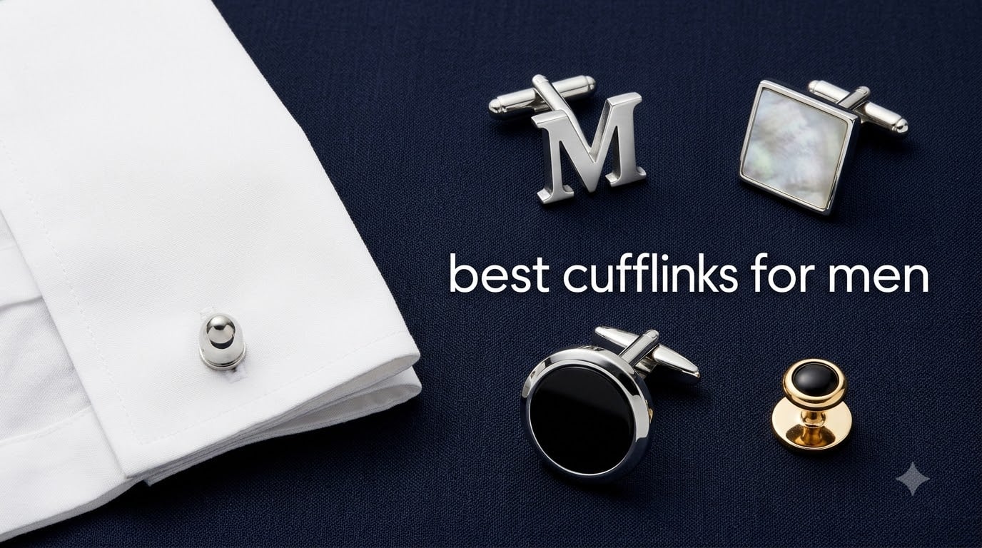 best cufflinks for men