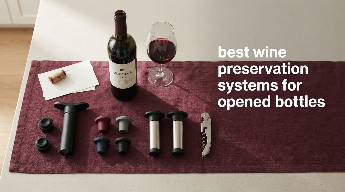 best wine preservation systems for opened bottles