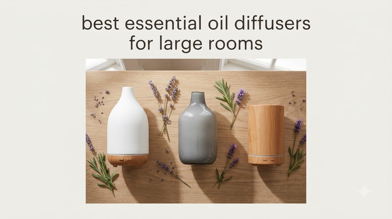 best essential oil diffusers for large rooms