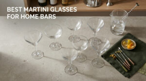 best martini glasses for home bars