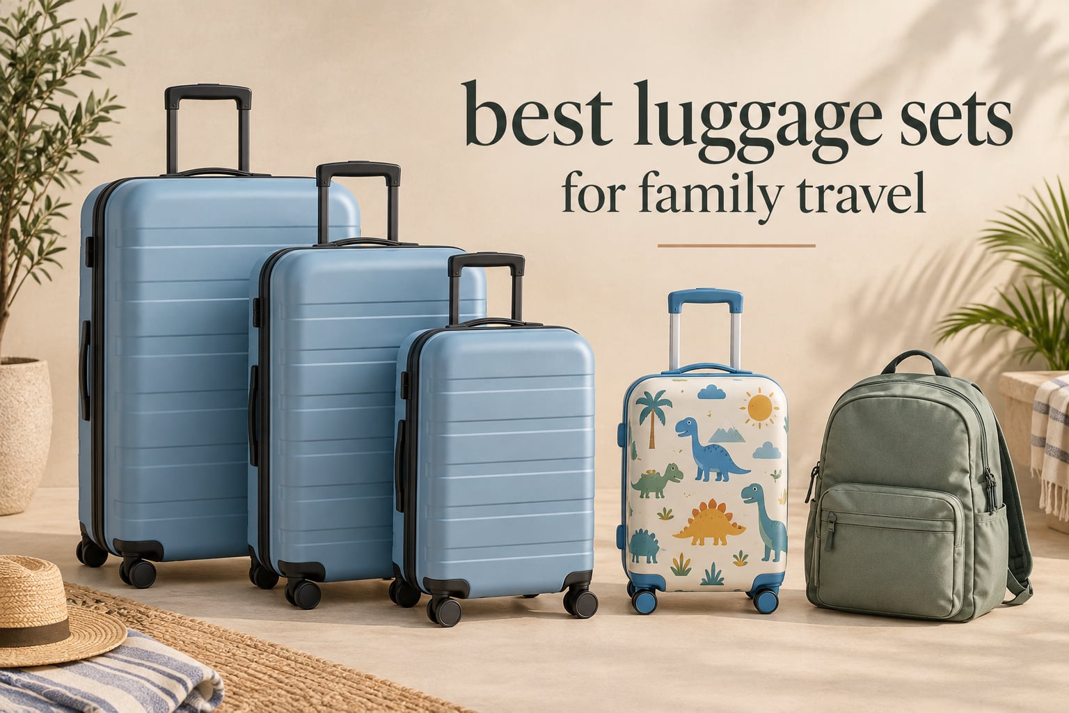 best luggage sets for family travel