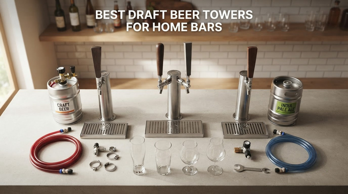 best draft beer towers for home bars