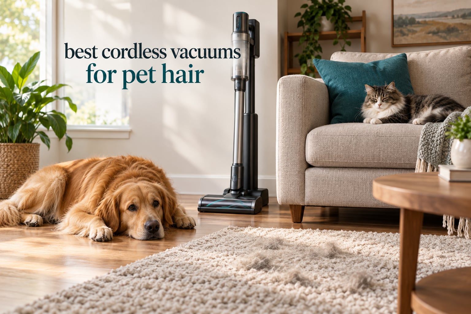 best cordless vacuums for pet hair