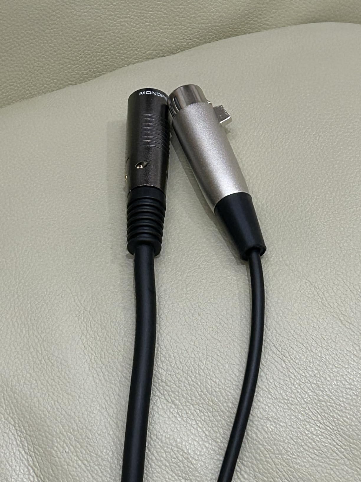 Shure C50J 50' Hi-Flex Chrome XLR Cable Connectors customer photo 1