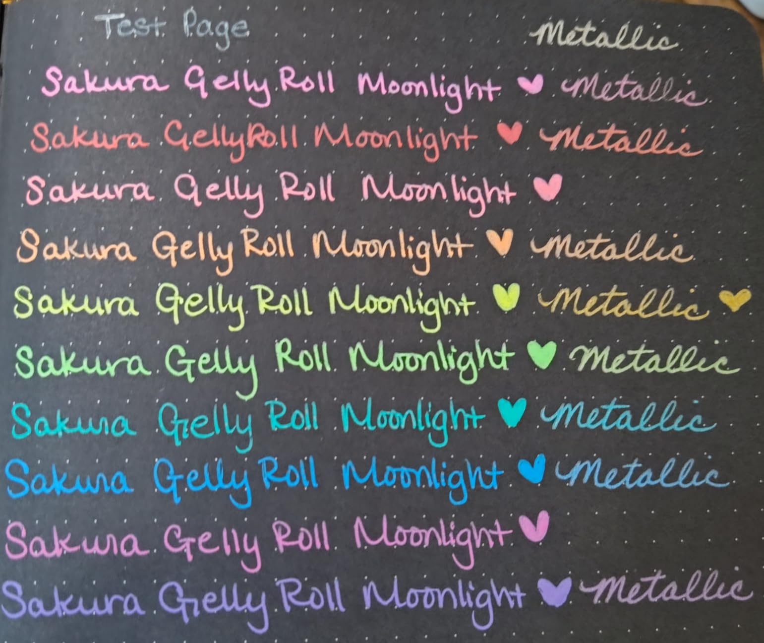 Sakura Gelly Roll Moonlight 10 Gel Pens, Assorted Bright, 10 Pack customer photo 2