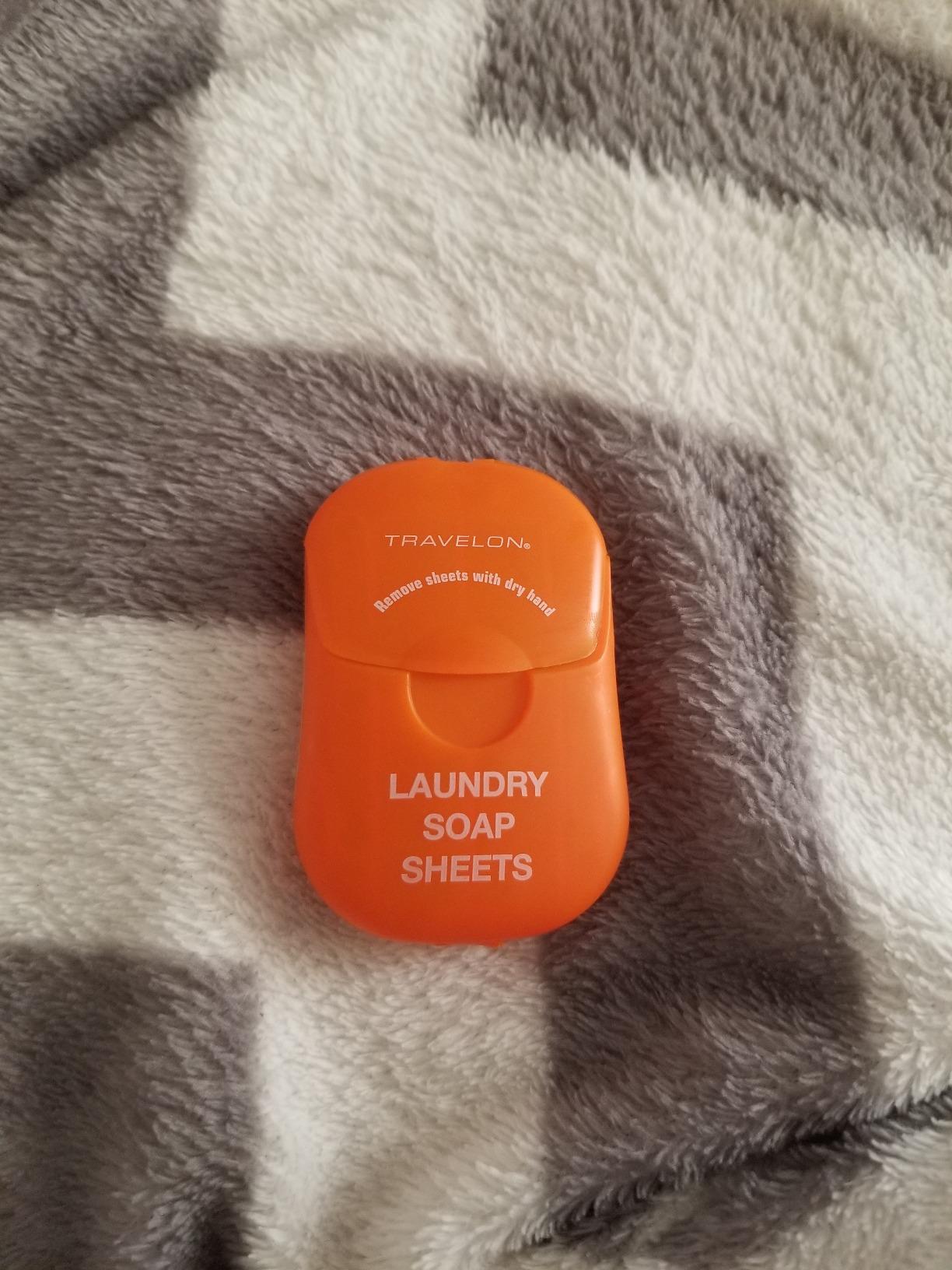 Travelon Laundry Soap Sheets, 50-Count customer photo 1