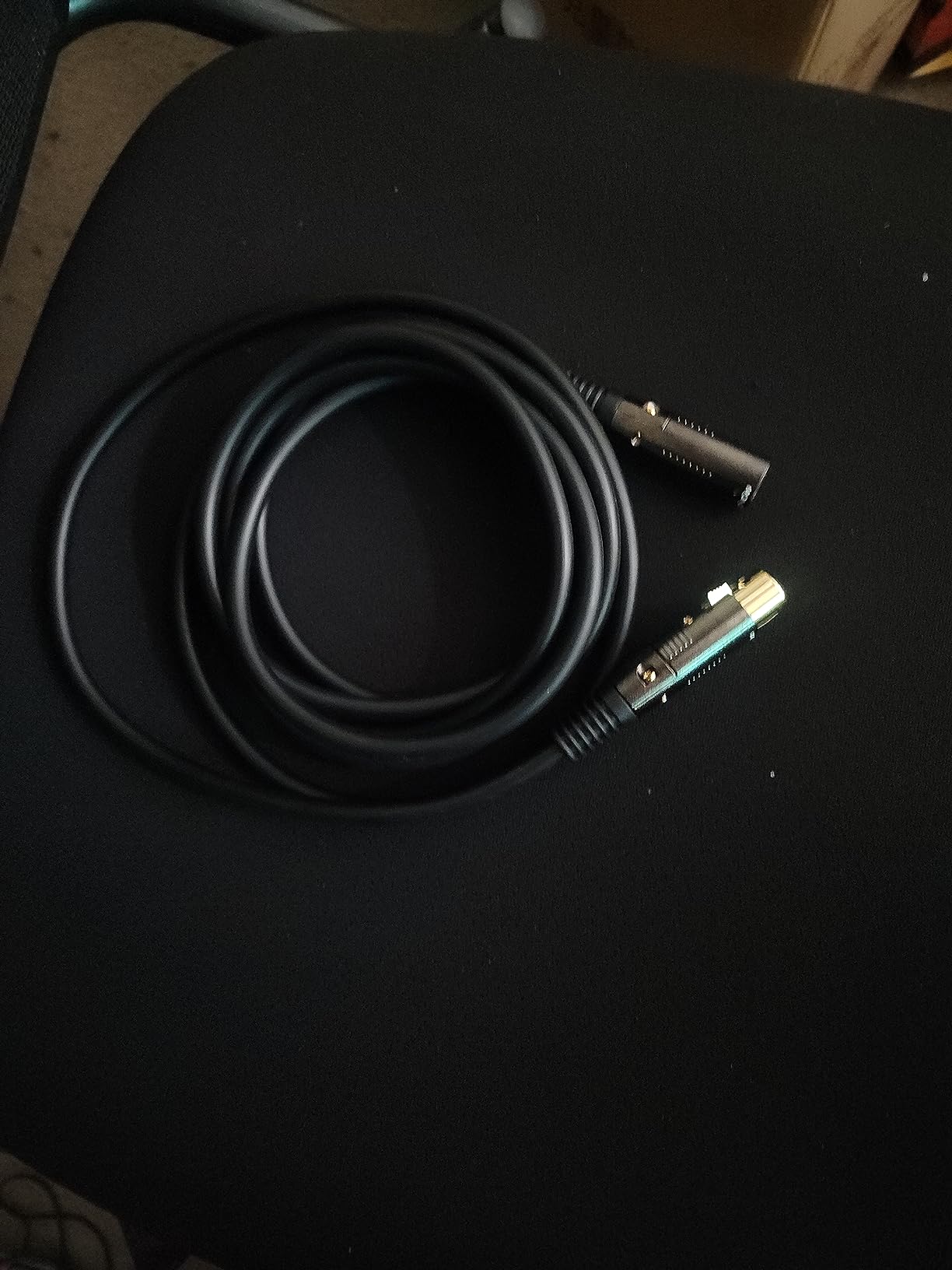 Monoprice Premier Series XLR Male to XLR Female - 50ft - Black - Gold Plated | 16AWG Copper Wire Conductors [Microphone & Interconnect] (104756) customer photo 2