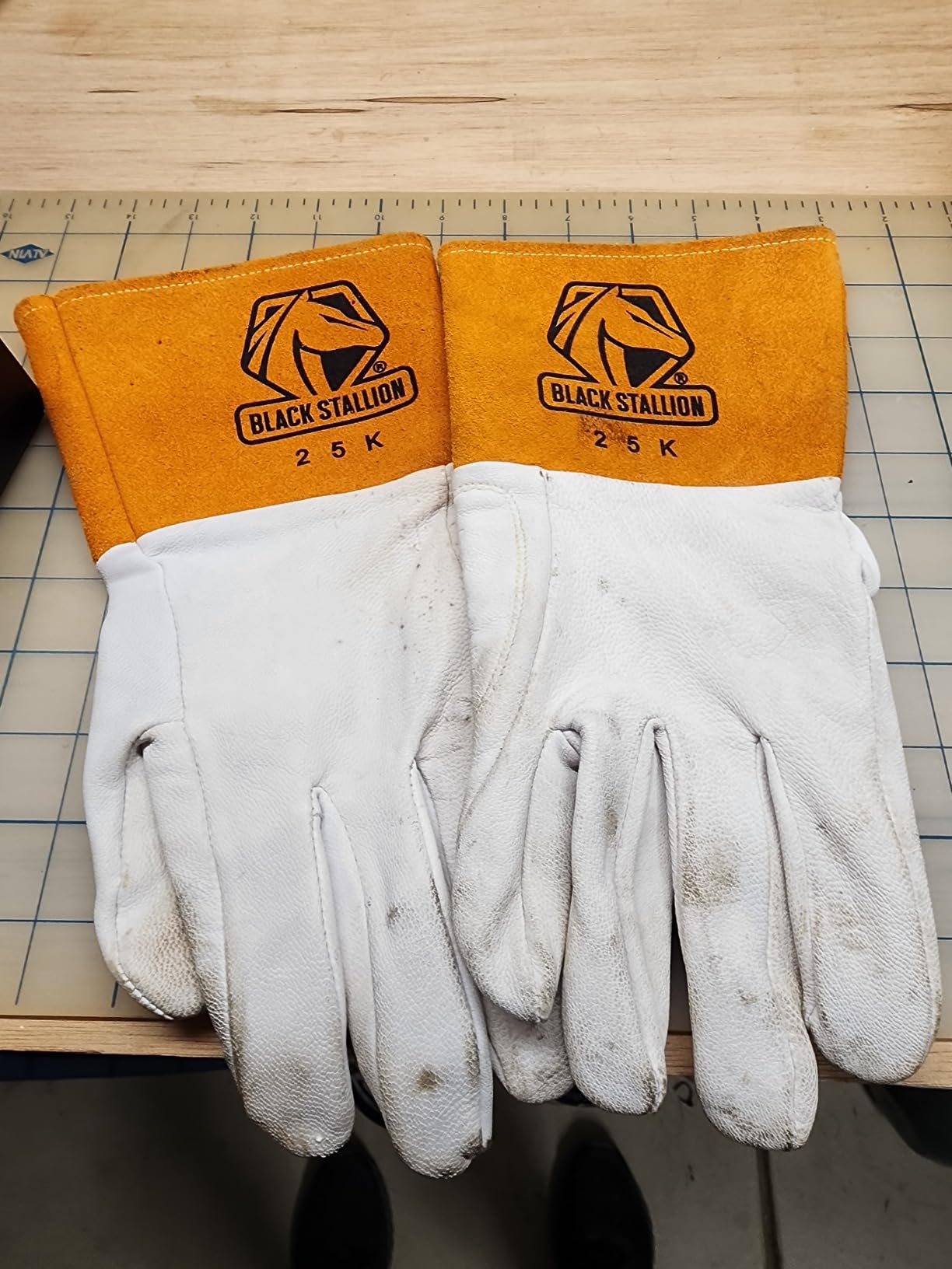 Black Stallion 25K Premium Grain Kidskin TIG Glove customer photo 1