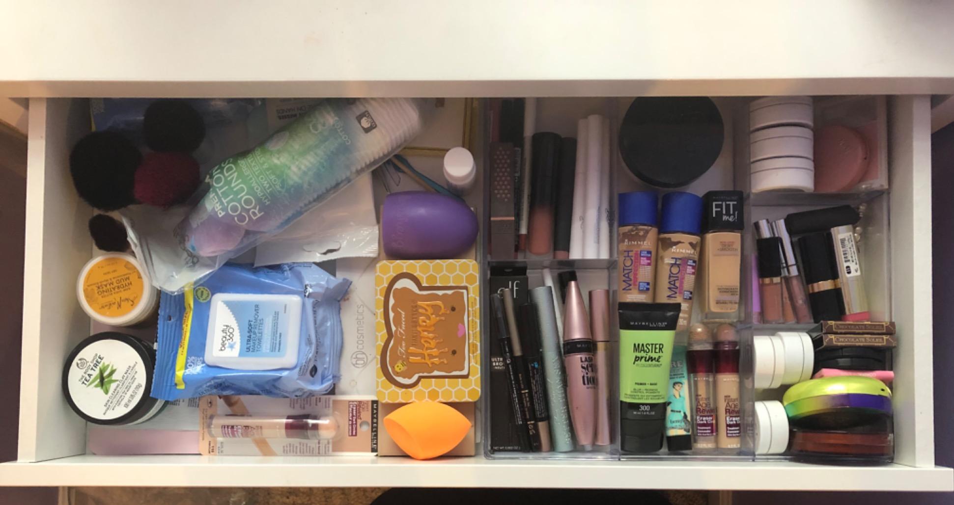 Whitmor 6-Section Clear Drawer Organizer customer photo 2