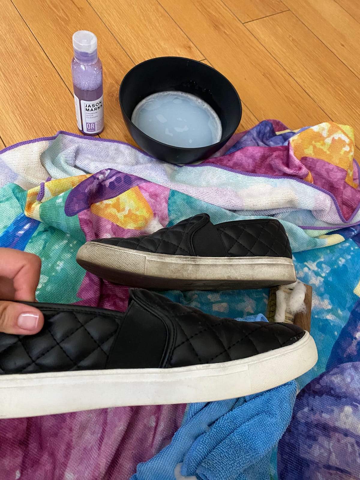 Jason Markk Delicates Shoe Cleaning Brush, Soft Bristles & Walnut Wood, Sneaker Care, Extra Gentle, Ideal for Footwear, Safe for Leather, Suede, Nubuck, Cotton, Knits customer photo 2