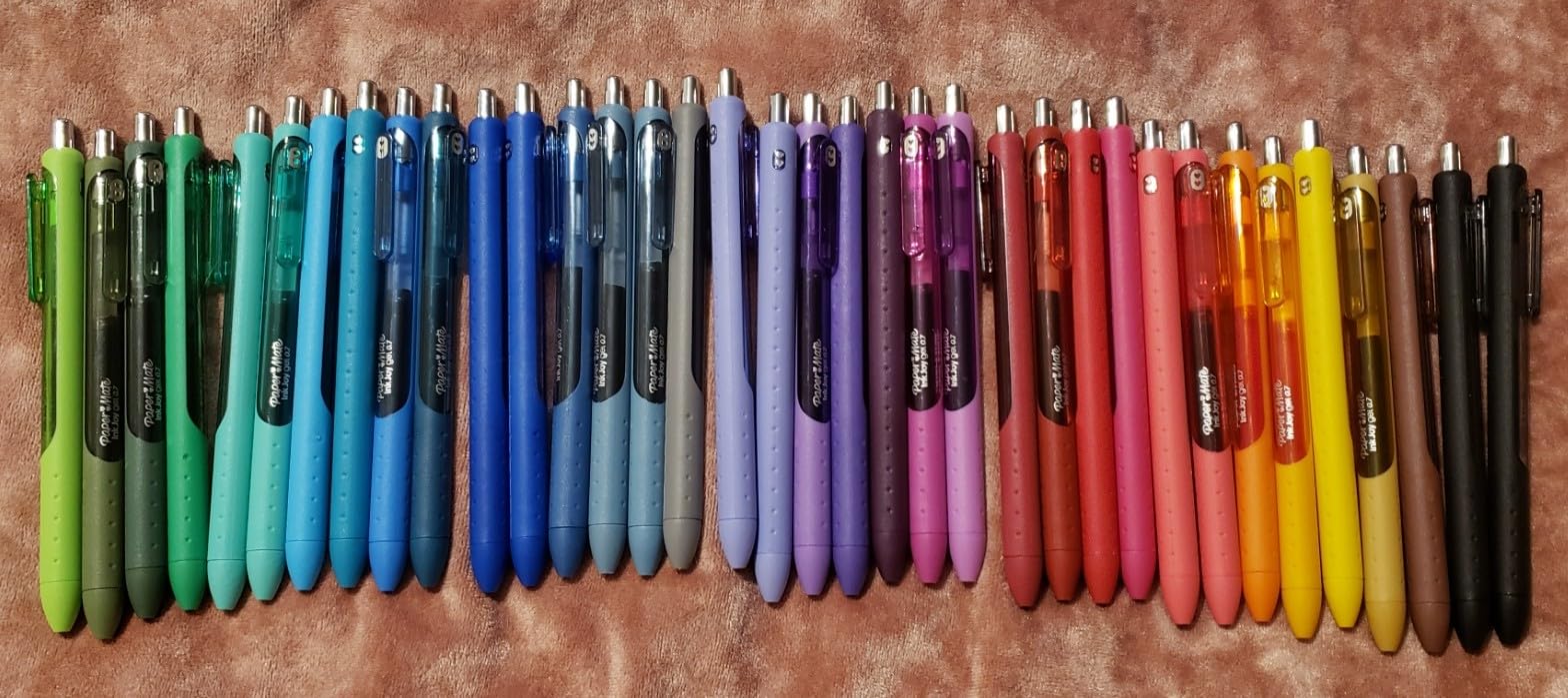 Paper Mate InkJoy Gel Pens, Assorted, Medium Point (0.7mm), 14 Count - Smooth Writing, Back to School, Teacher Supplies, Journaling, Note-Taking, Doodling customer photo 1