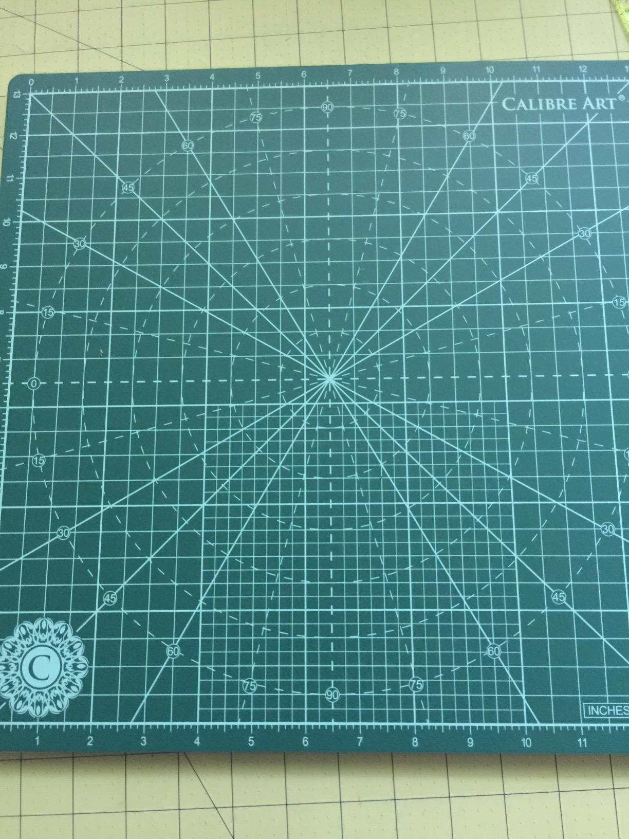 Calibre Art Rotating Self Healing Cutting Mat 14x14 (13