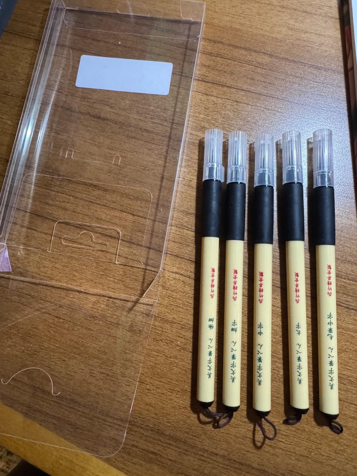 Kuretake Bimoji Brush Pen, 5 pcs set (Extra Fine, Fine, Medium, Large, Medium Brush), great for Calligraphy, Hand lettering and Illustration, for Beginners and Professional, Made in Japan customer photo 2