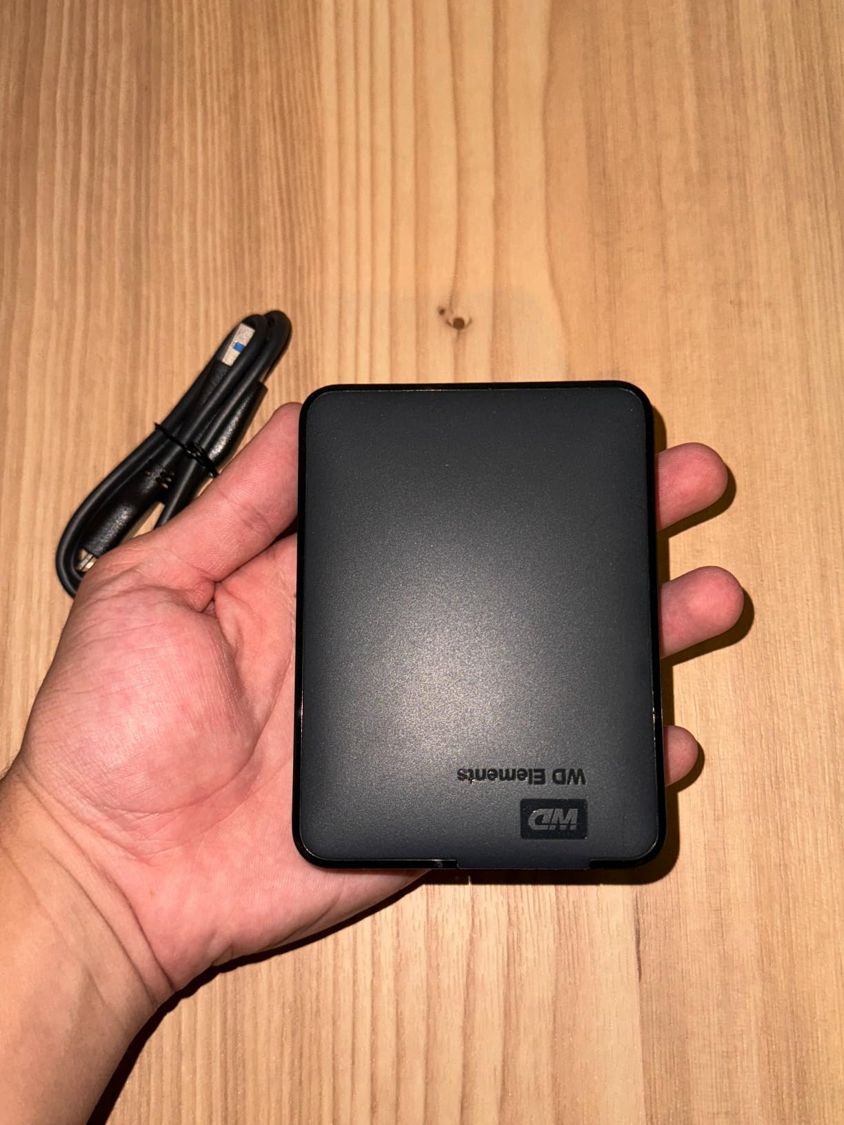 WD 4TB Elements Portable External Hard Drive for Windows, USB 3.2 Gen 1/USB 3.0 for PC & Mac, Plug and Play Ready - ‎WDBU6Y0040BBK-WESN customer photo 2