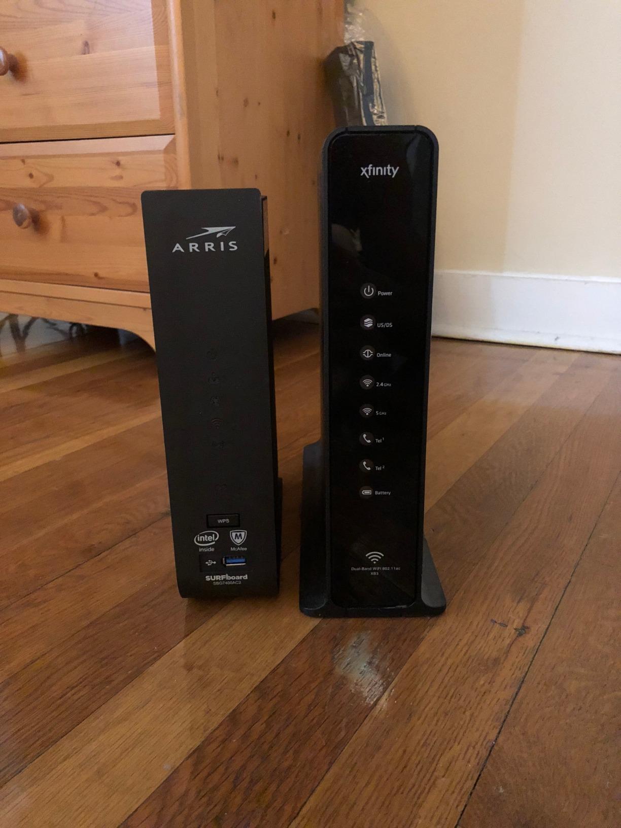 ARRIS (SBG7400AC2) - Modem Router Combo - Fast DOCSIS 3.0 & AC2350 WiFi, [Check with your provider for compatibility], Four 1 Gbps Ports, Up to 960 Mbps Max Internet Speed customer photo 1