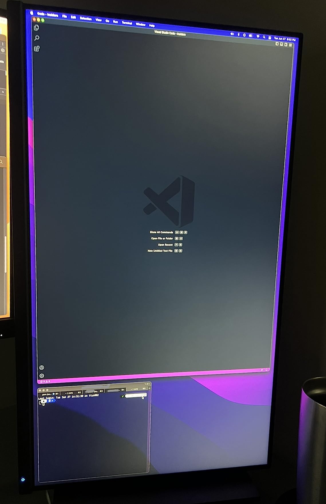 ViewSonic VG2755 27 Inch 1080p Computer Monitor, IPS, 60W USB C, Ergonomic customer photo 2