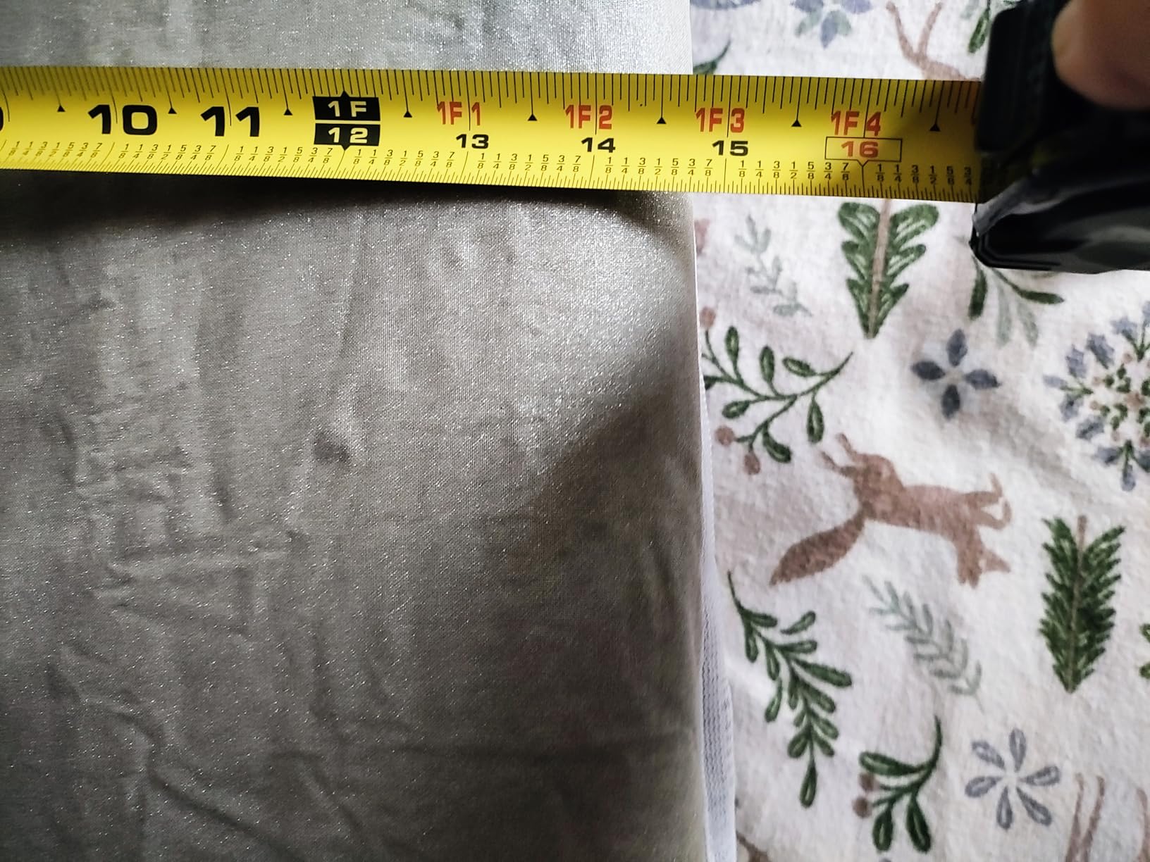 GORILLA GRIP Padded Ironing Board Cover, 15x54 Silver customer photo 1