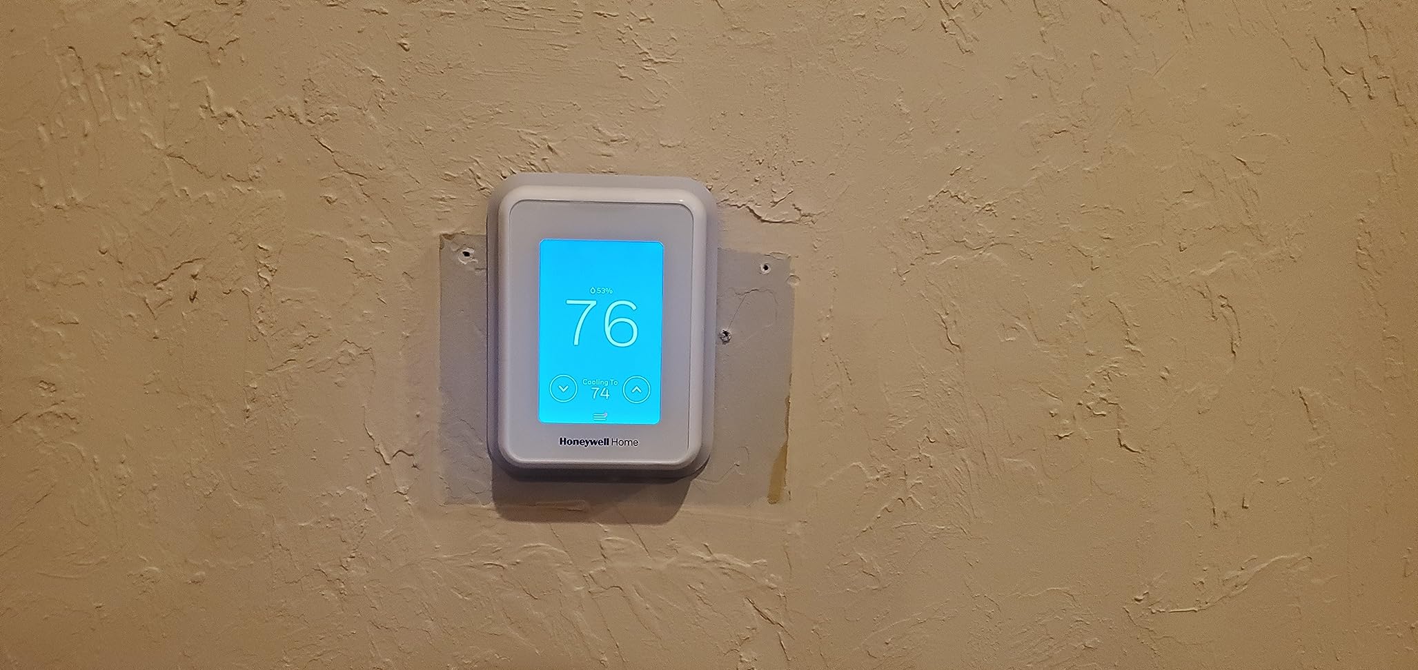 Honeywell Home T9 WiFi Smart Thermostat, Smart Room Sensor Ready, Touchscreen Display, Alexa and Google Assist customer photo 2