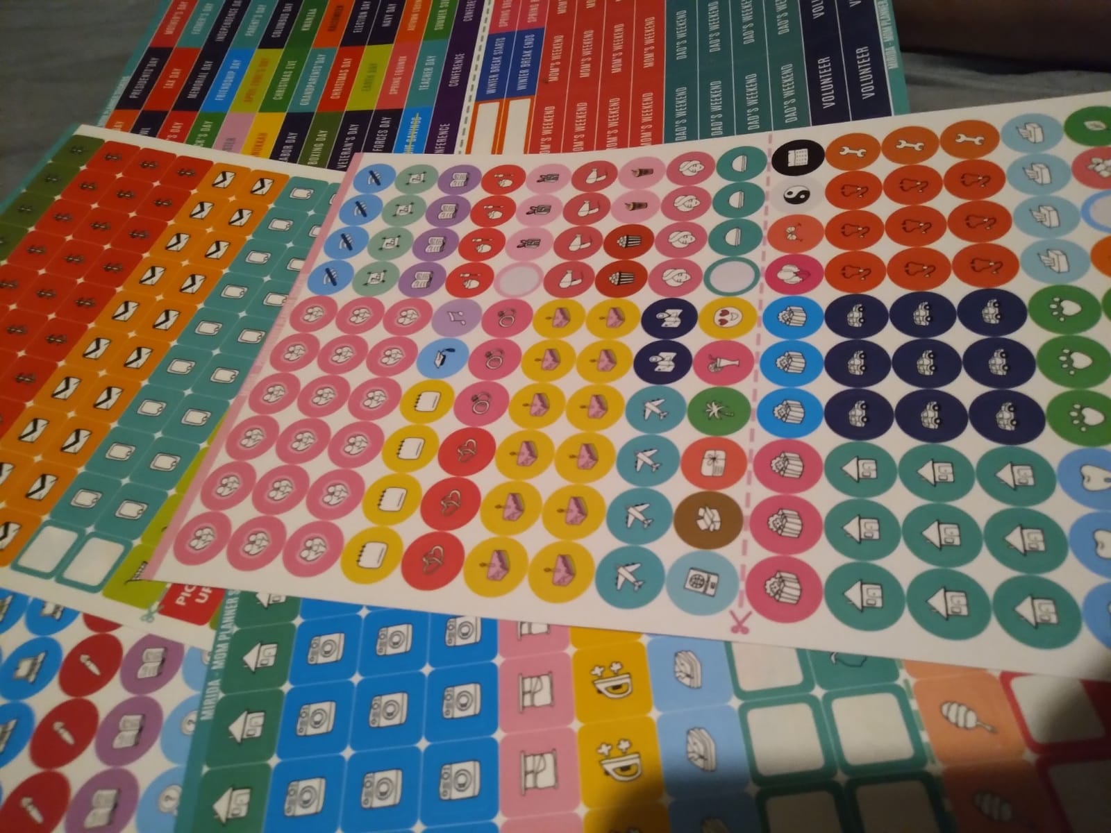 Mirida Planner Stickers, 1700 Productivity Icons for Calendar & Journal customer photo 2
