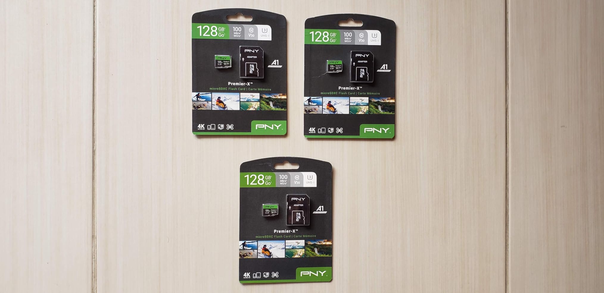 PNY 128GB Elite-X C10 U3 V30 SDXC Flash Memory Card, UHS-I, 4K UHD customer photo 1