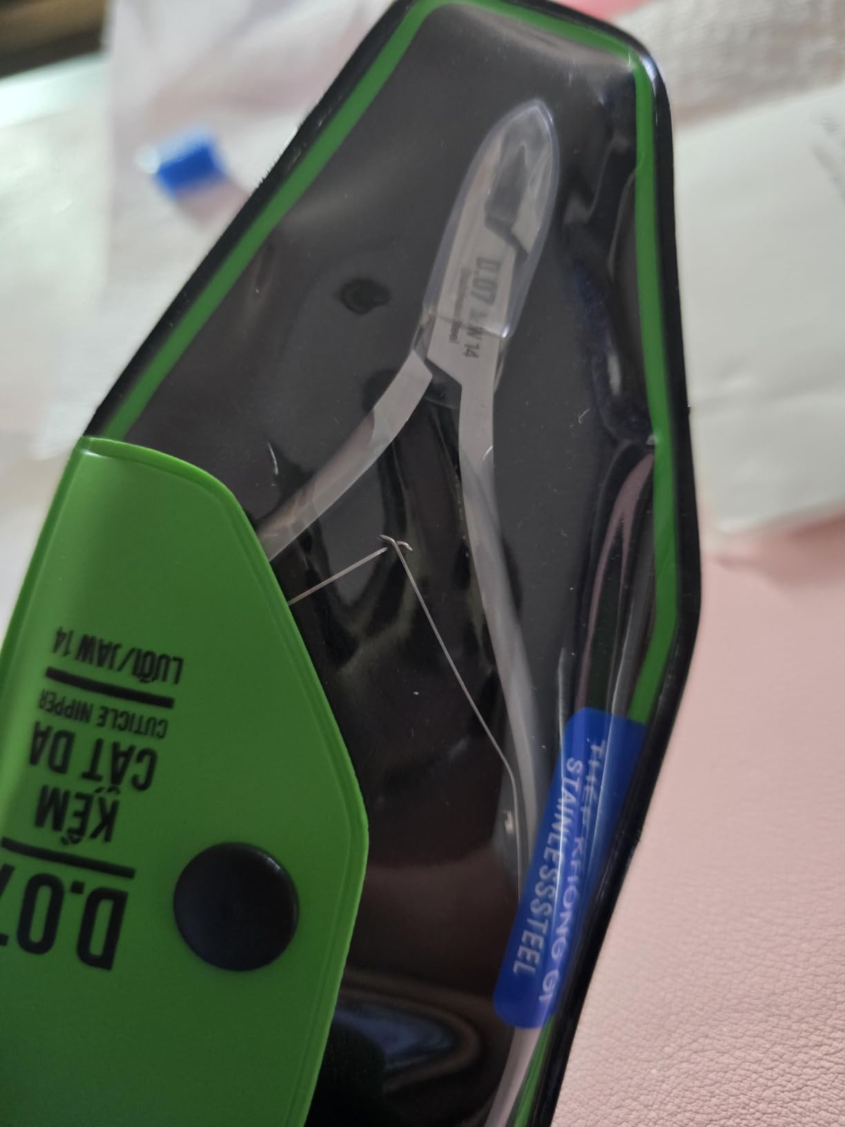 NGHIA Cuticle Nipper - D-07 JAW 16 | Stainless Steel | Durable and Sharp | Ergonomic Design | Grey Plated | Ideal for Salons and Home Use customer photo 1
