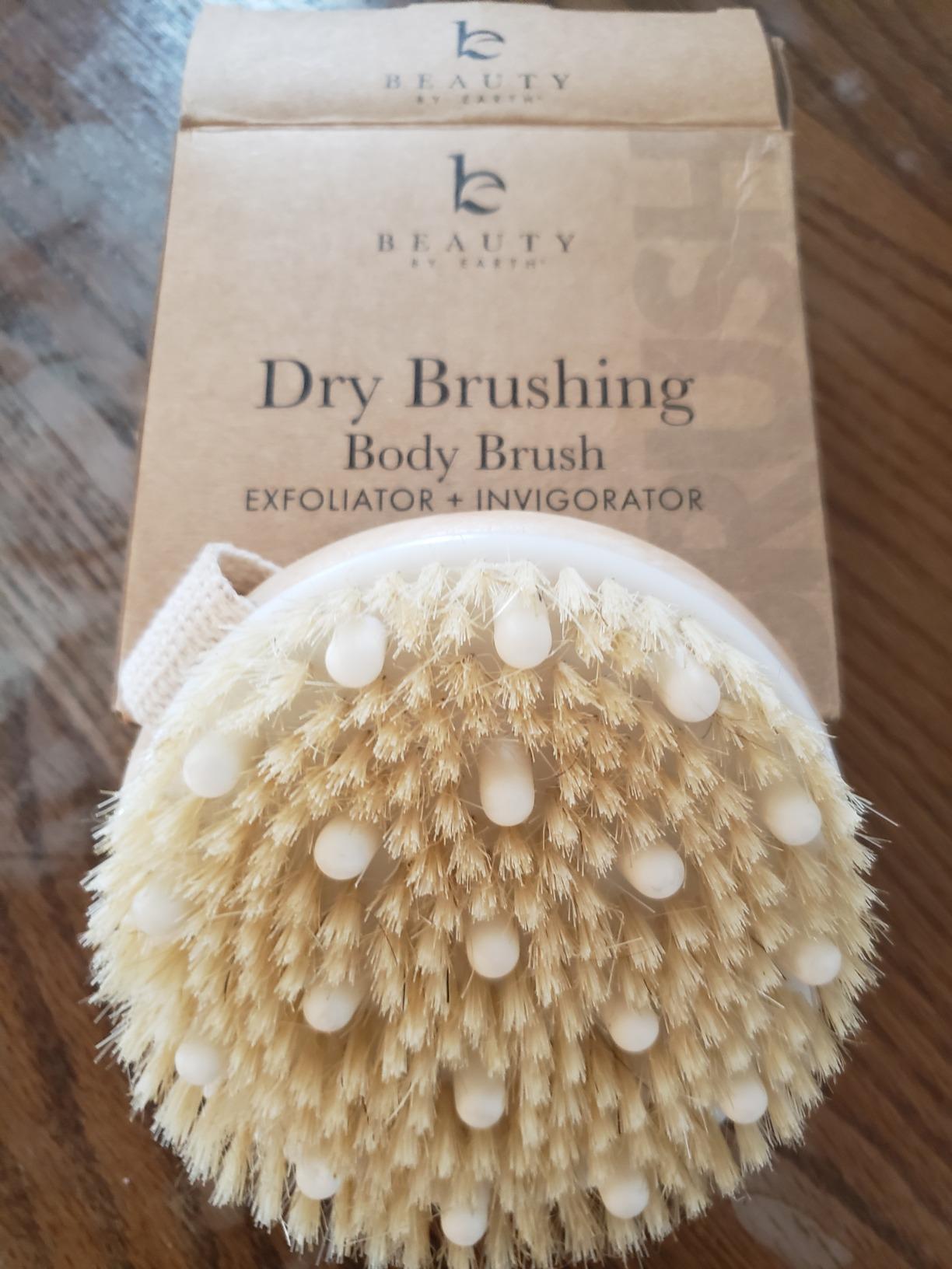 Dry Brushing Body Brush for Lymphatic Drainage & Cellulite customer photo 1