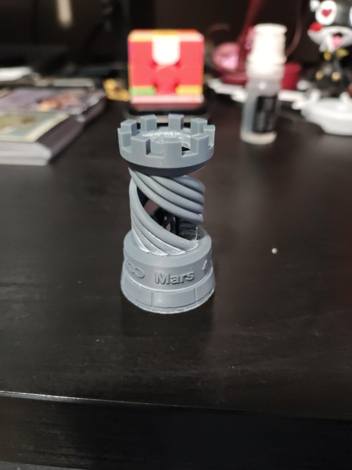 ELEGOO Water Washable 3D Printer Resin Ceramic Grey 1000g customer photo 2