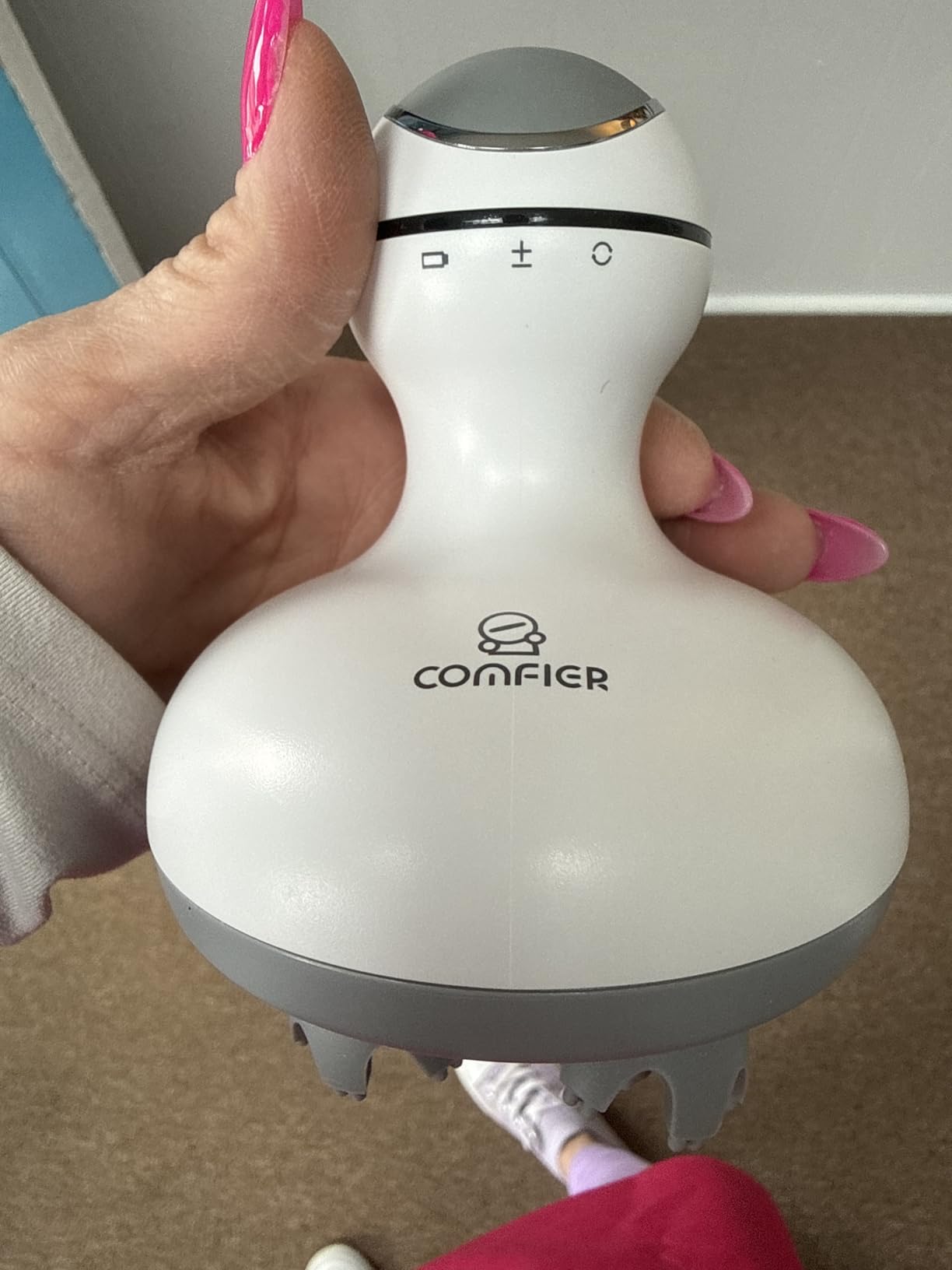 COMFIER Scalp Massager for Hair Growth, Electric Head Massager, Tangle-Free customer photo 1
