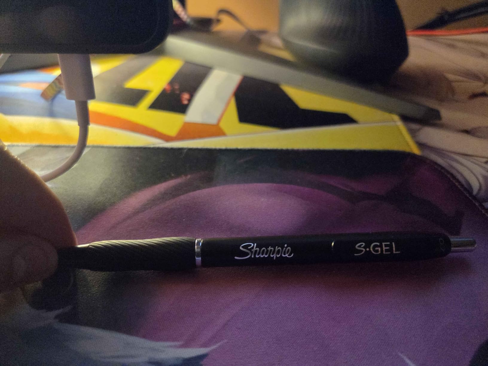 Sharpie S-Gel Gel Pens, Black Barrel, Medium Point (0.7mm), Black Gel Ink, 12 Count - Home, Office, School, Journaling, Writing, Note-Taking, Teacher Supplies customer photo 1