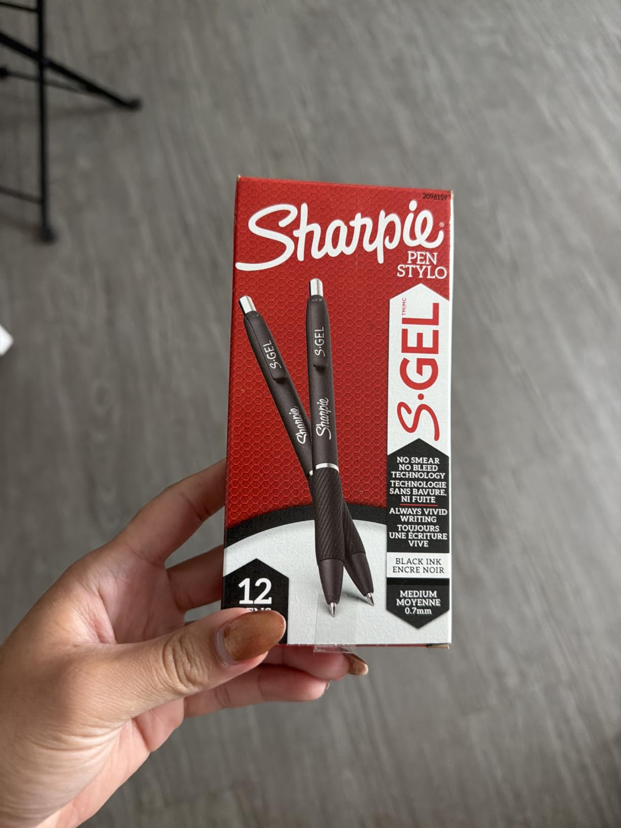 Sharpie S-Gel Gel Pens, Black Barrel, Medium Point (0.7mm), Black Gel Ink, 12 Count - Home, Office, School, Journaling, Writing, Note-Taking, Teacher Supplies customer photo 2