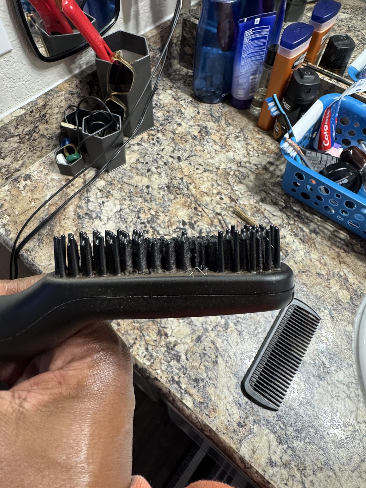 Beard Straightener for Men w/Beard Oil,Balm,Comb,E-Book for All Beard Type customer photo 2