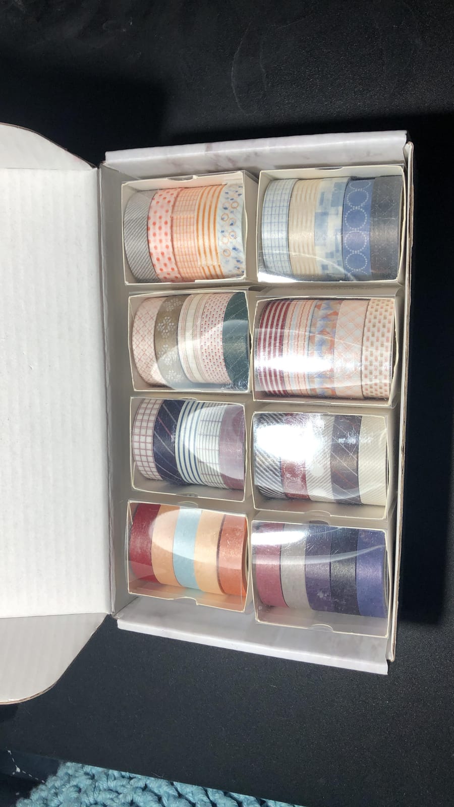 Knaid 40 Rolls of Slim Washi Tape Gift Box Set, Decorative Paper Tapes 10 mm Wide for Scrapbooking, DIY Arts and Crafts, Bullet Journal, Planner, Junk Journal, Notebooks (Minimalist) customer photo 1