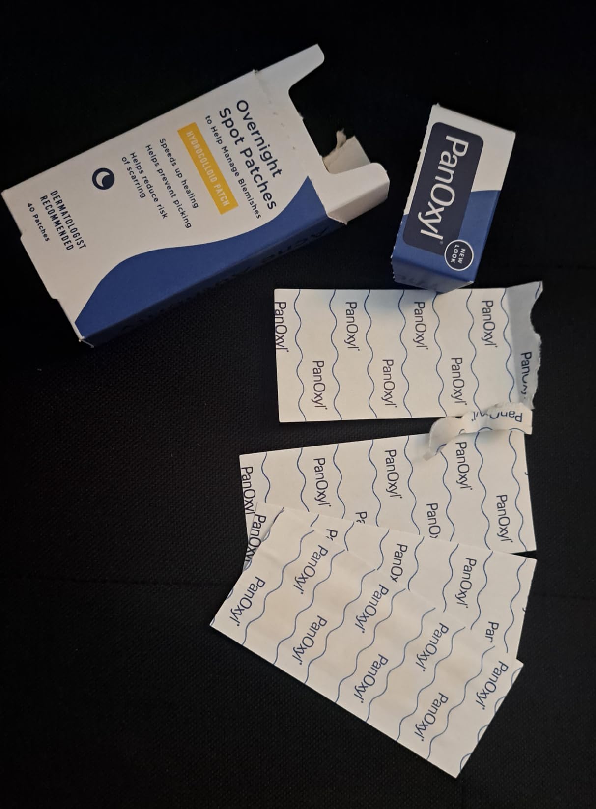 PanOxyl PM Overnight Spot Patches, Advanced Hydrocolloid Healing Technology, Fragrance Free, 40 Count Pack of 1 customer photo 2