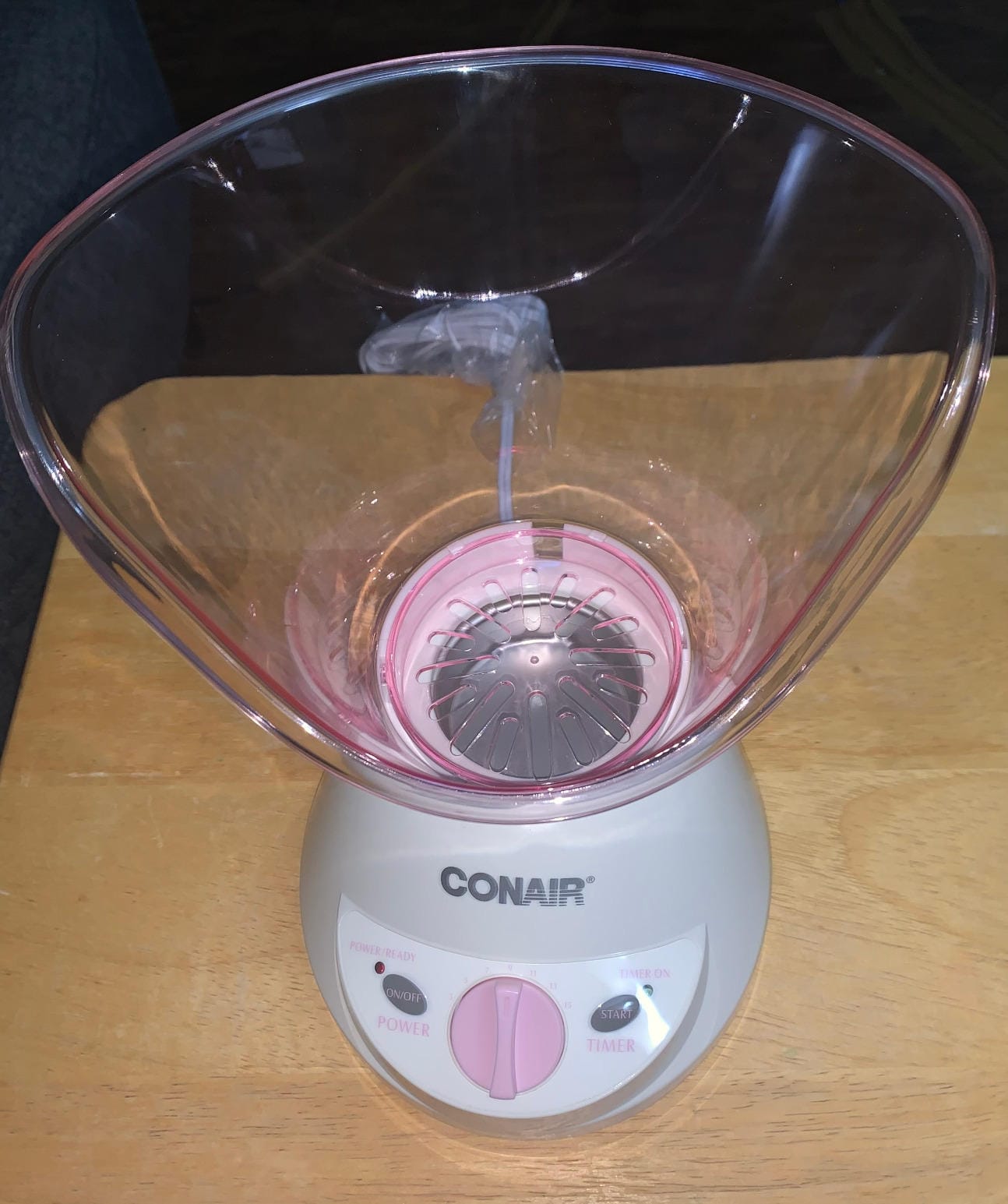True Glow by Conair Gentle Mist Moisturizing Facial Steamer with Cleansing Brush customer photo 2