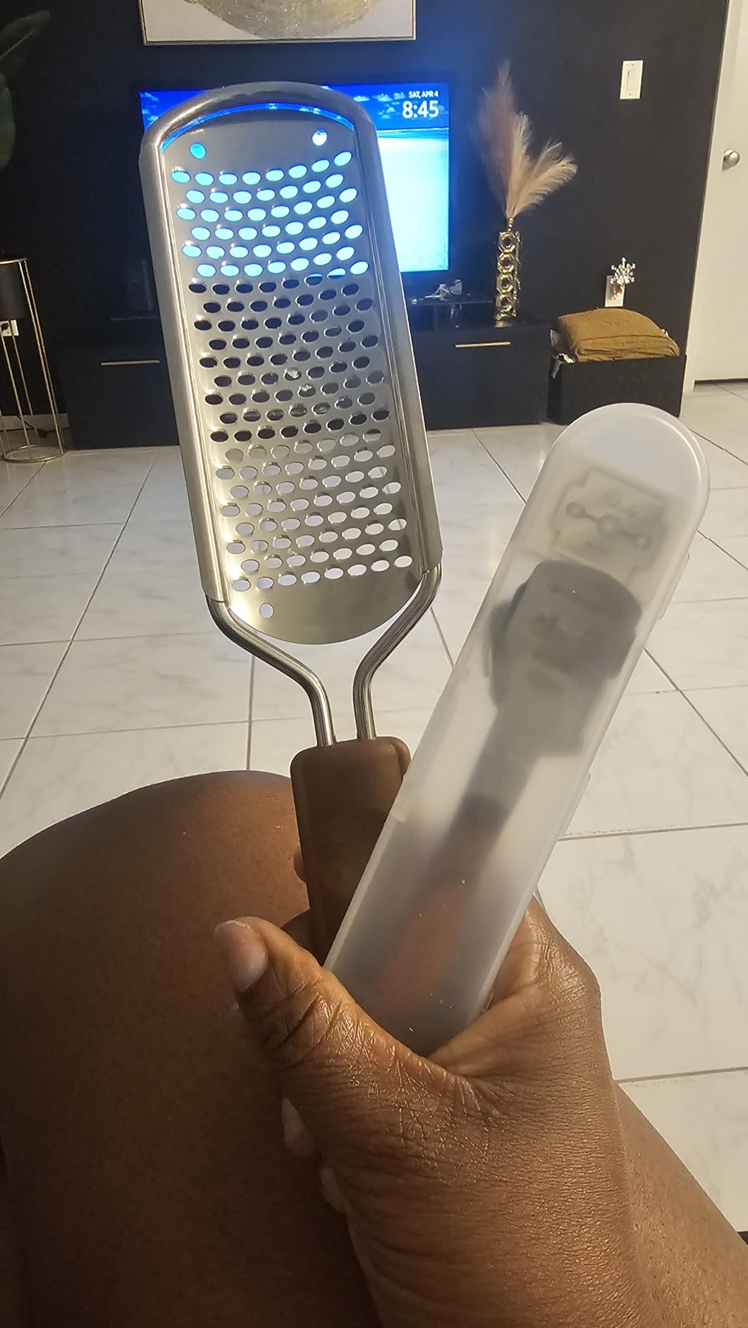 2 Pack Pedicure Kit, Foot File Callus Remover, Heel Scraper for Feet customer photo 1