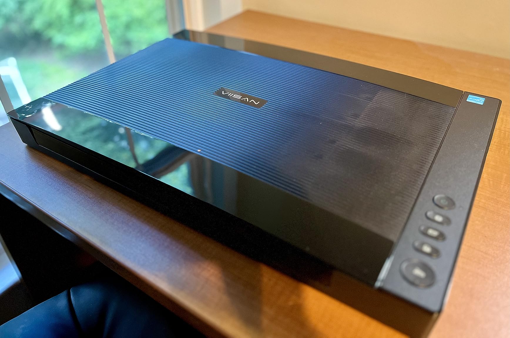 VIISAN VF3240 A3 Scanner - Fastest 4-Second Scan (200dpi, A3 Color), 2400 DPI High Resolution, Frameless Auto-Scan for CAD & Business customer photo 2