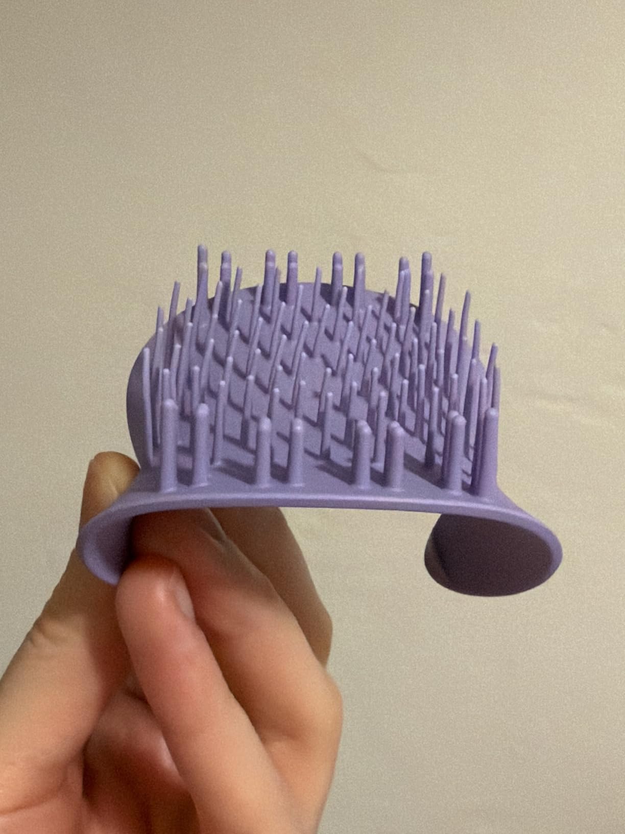 Tangle Teezer Scalp & Shampoo Brush to Exfoliate & Massage, Lavender Purple customer photo 2