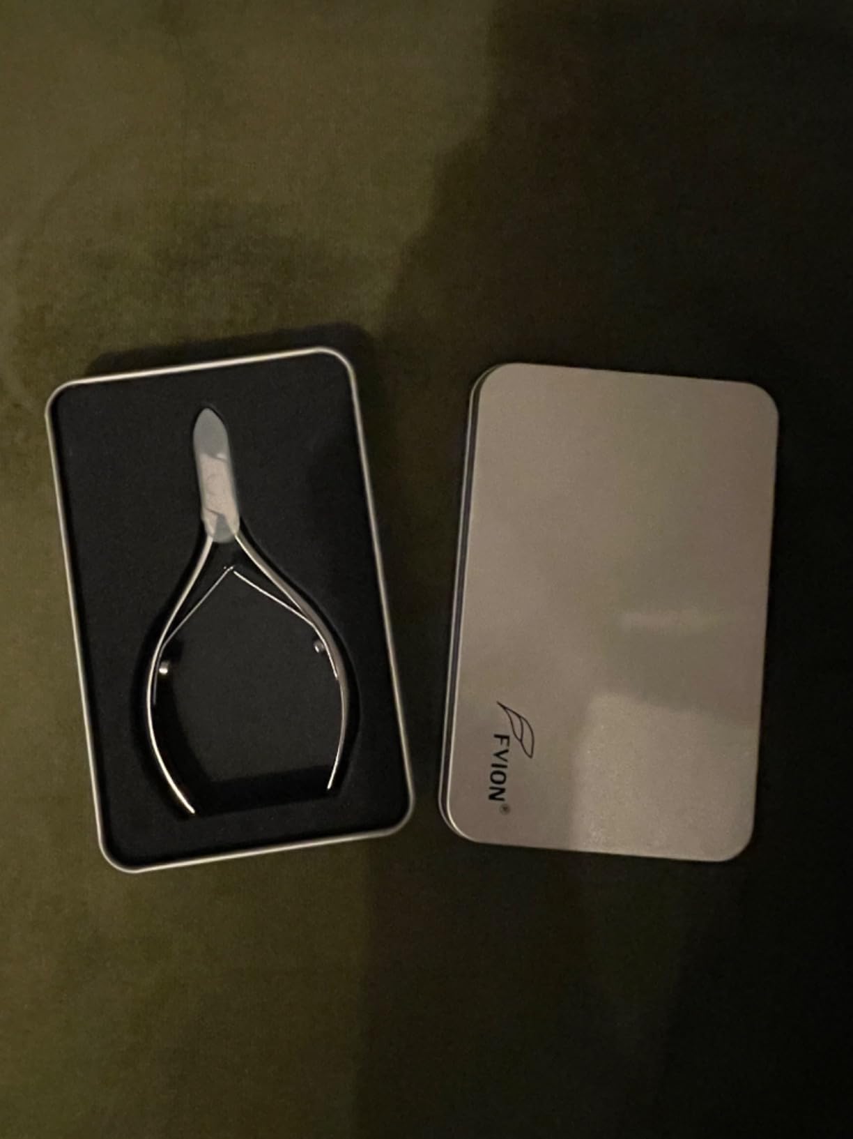 FVION Cuticle Clippers – Full Jaw Cuticle Trimmer with Rubber-Coated Handle, Sharp Nail Cuticle Cutter for Manicure and Dead Skin Removal - 9mm customer photo 1