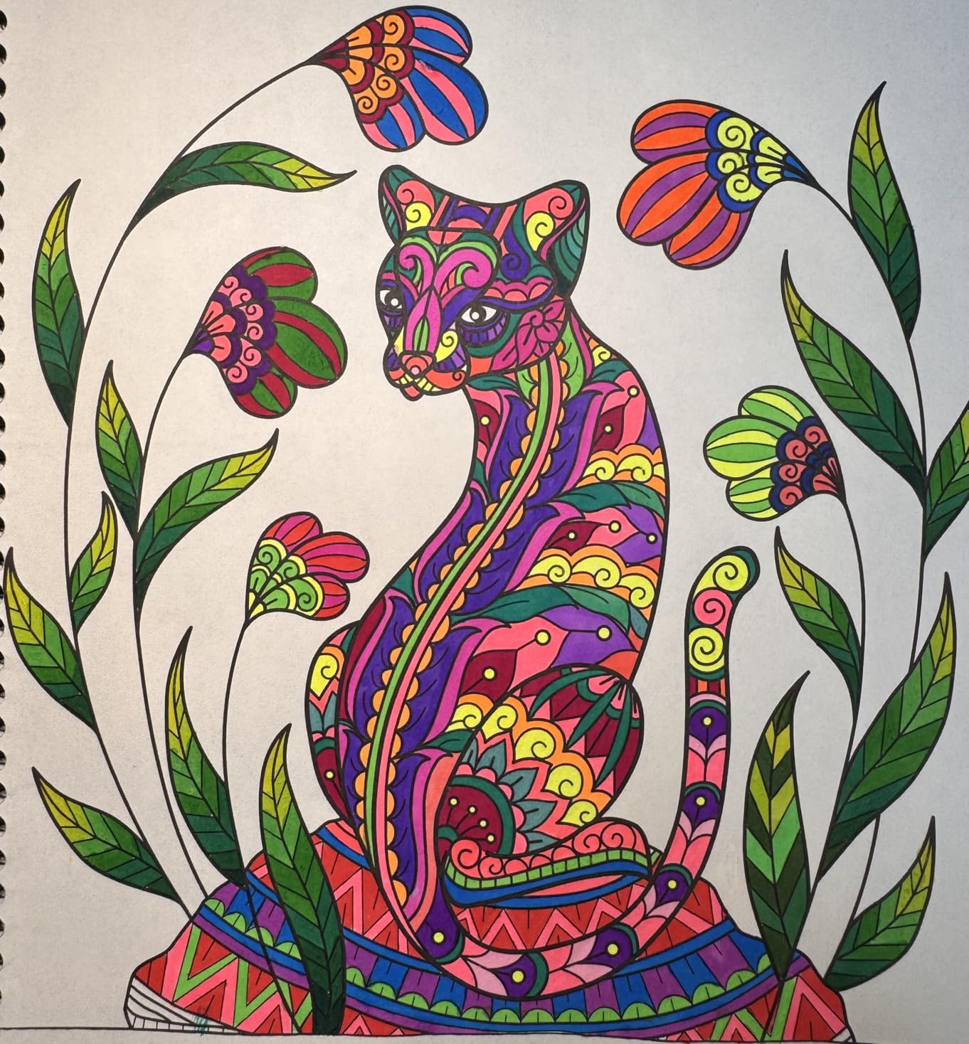 Mindfulness Coloring Book For Adults: For Mindful People | Feel the Zen With Stress Relieving Designs Animals, Mandalas, Zentangle Nature Art customer photo 1