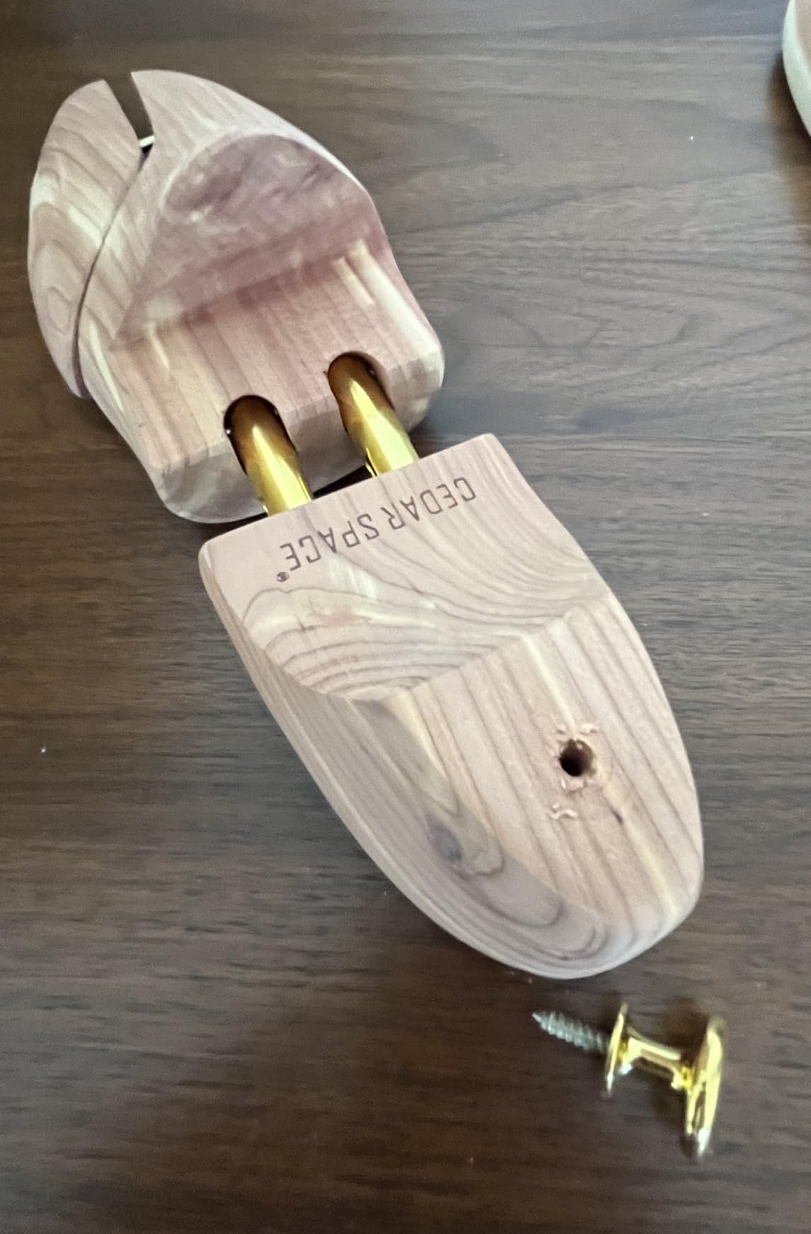 Cedar Space Cedar Shoe Trees for Men,1-2 Pairs Wooden Shoe Stretcher Tree, Natural Cedar Wood Shoe Trees Widener & Shaper customer photo 1