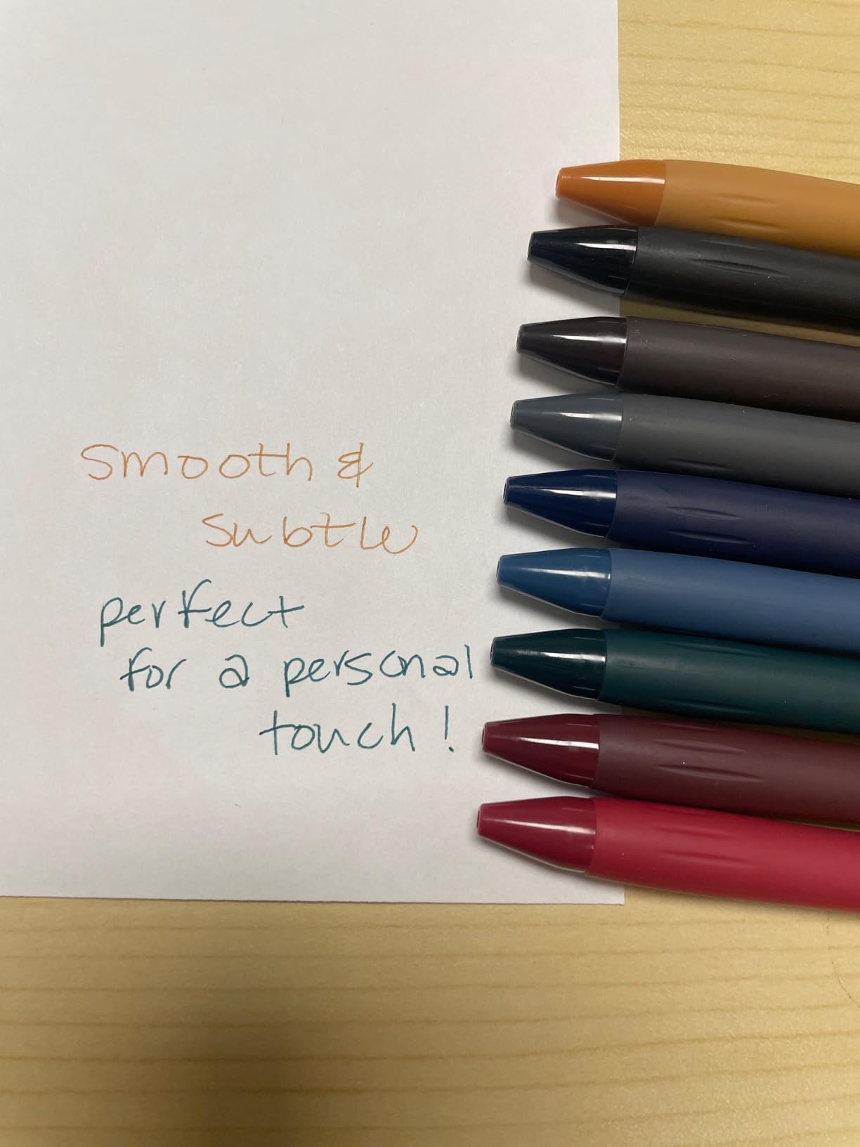 WRITECH Retractable Gel Pens Quick Dry Ink Pens 0.5mm Bullet Multicolor For Journaling, Drawing, Doodling, and Notetaking (Multicolor) customer photo 1