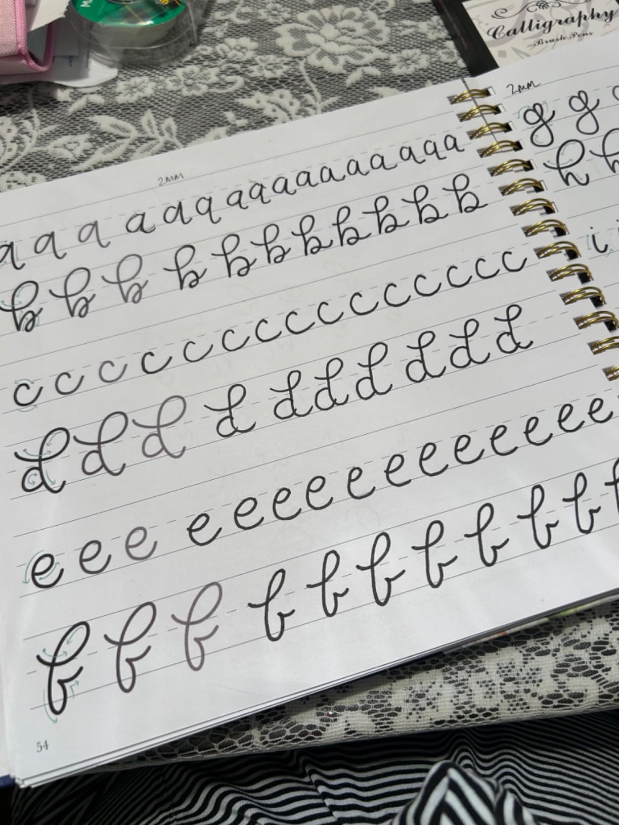 Brusarth Calligraphy Pens for Writing, Hand Lettering Pens, 10 Size customer photo 1