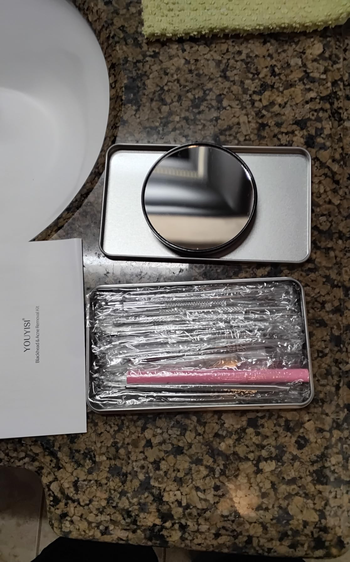 Pimple Popper Tool, Blackhead Remover Acne and Zit Comedone Extractor Kit customer photo 2