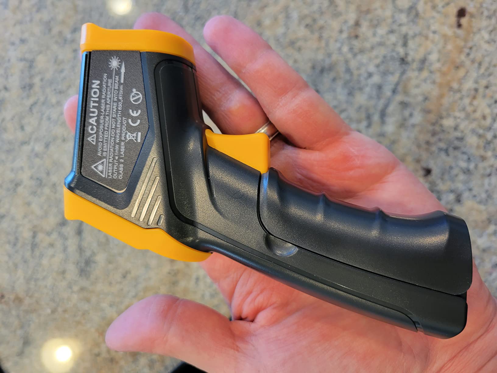 Infrared Thermometer Gun for Griddle, Temperature Gun for Pizza Oven HVAC customer photo 1
