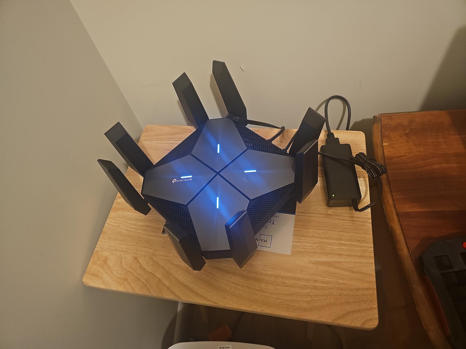 TP-Link AXE16000 Quad-Band WiFi 6E Router (Archer AXE300) customer photo 2