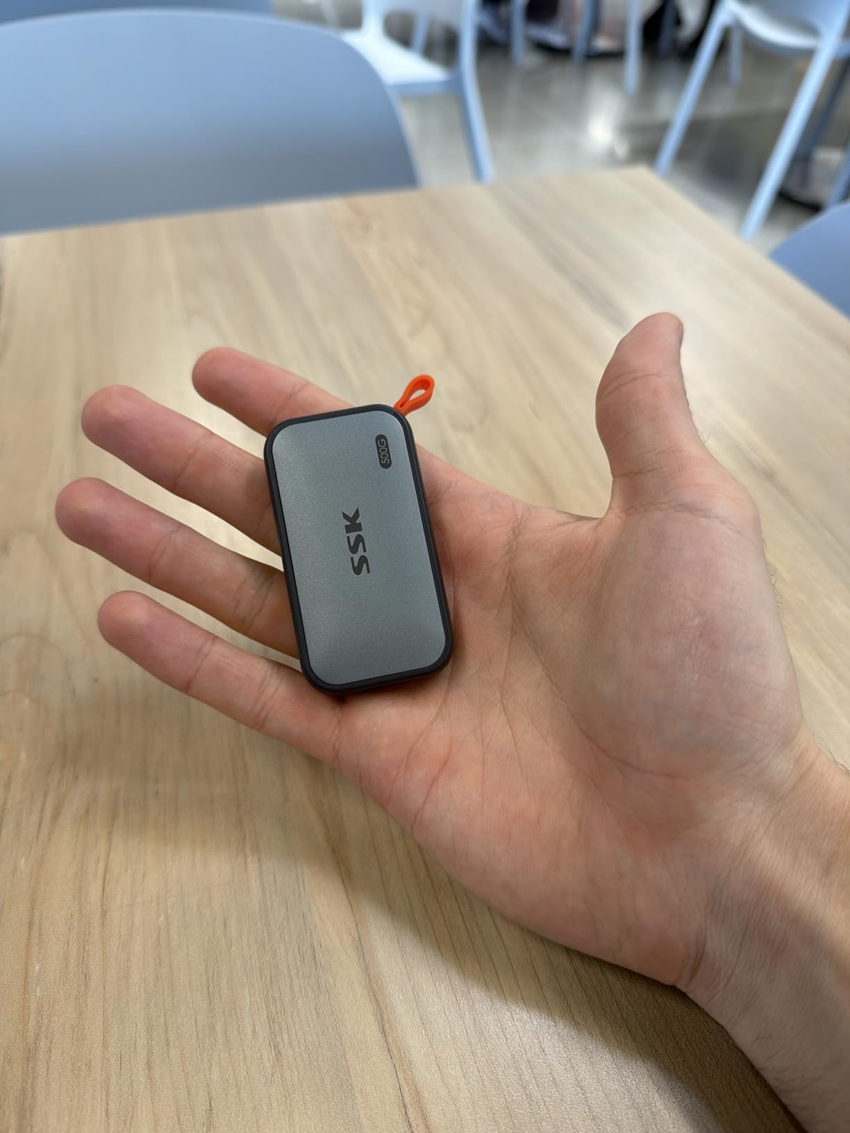 SSK Portable SSD 500GB External Solid State Hard Drive USB C Up to 1050MB/s customer photo 2