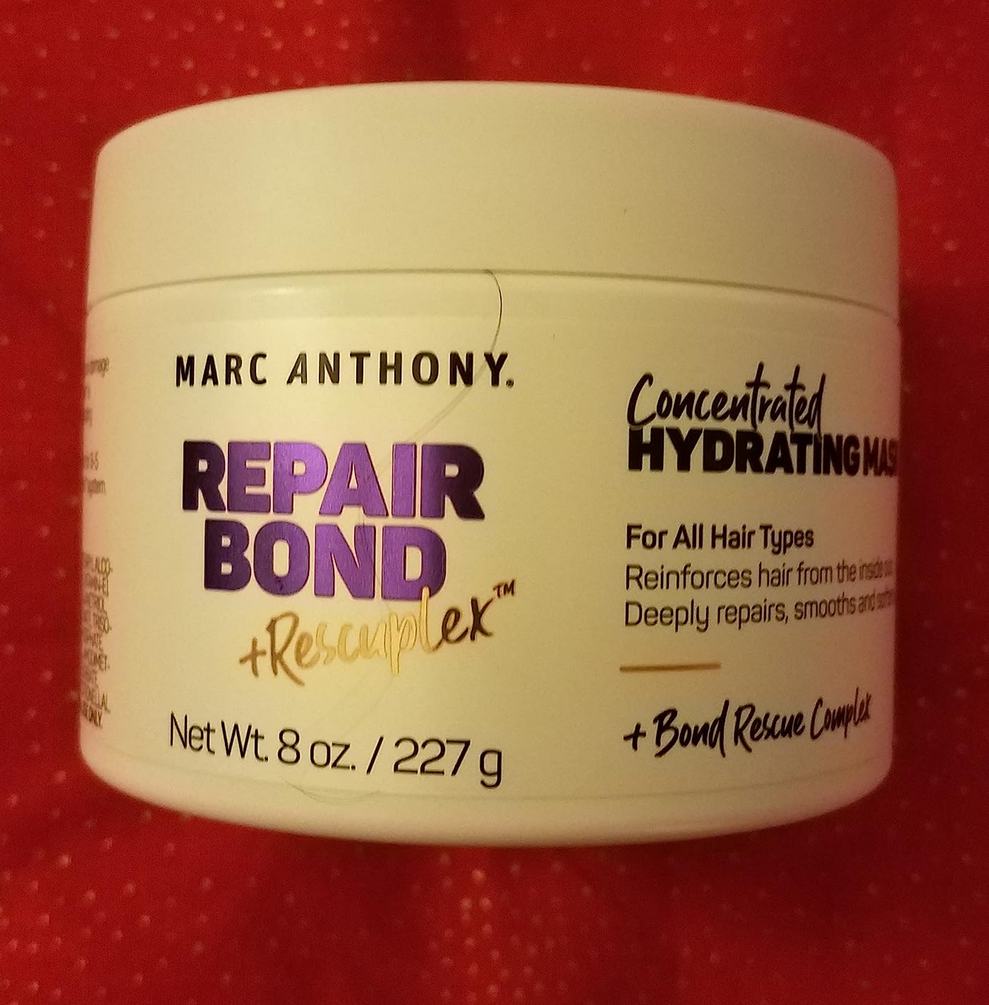 Marc Anthony Repair Bond Hydrate Deep Conditioning Hair Mask - Damaged Hair customer photo 1
