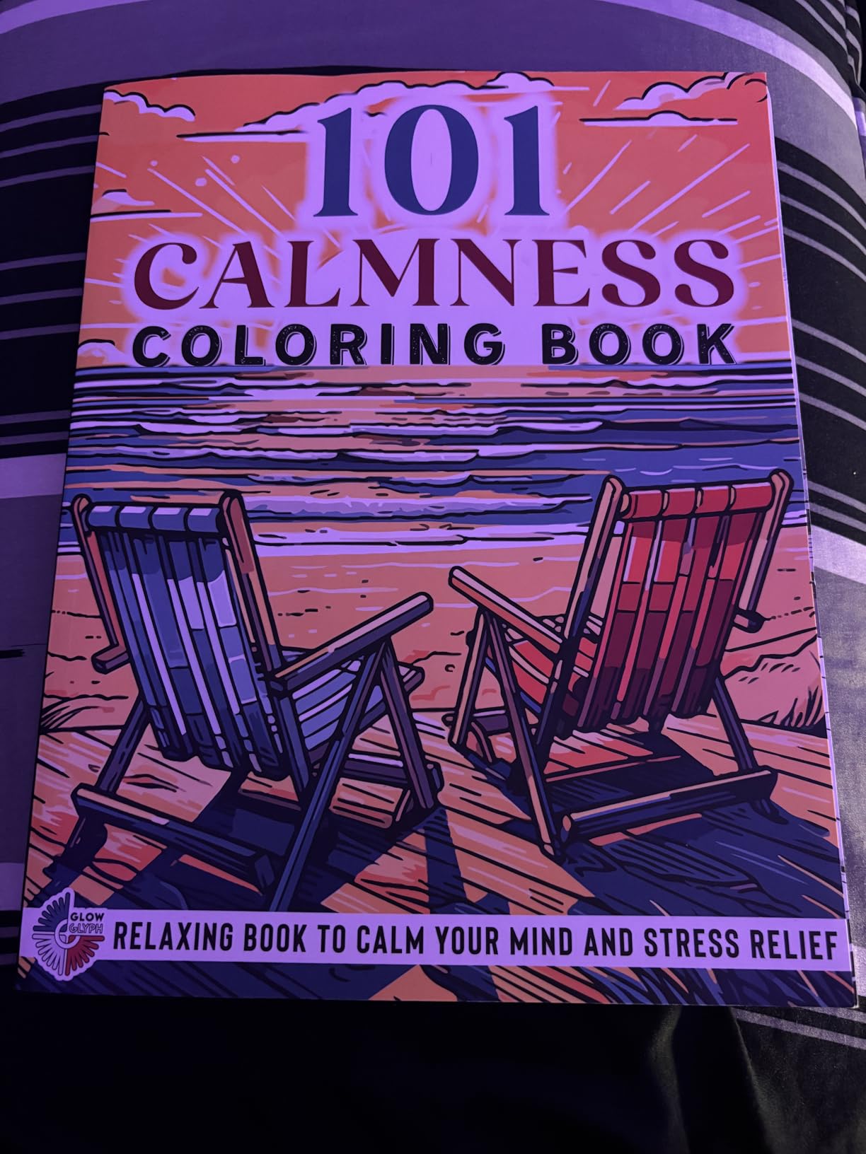 101 CALMNESS: Adult Coloring Book — Relaxing Book to Calm your Mind and Stress Relief — Beautiful Designs of Animals, Landscape, Beach, House, Birds, Flowers, and more customer photo 1