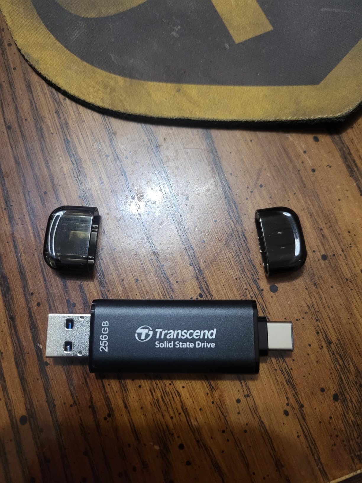 Transcend 256GB ESD310 Dual Portable SSD 1050MB/s USB-A+C, Thumb Drive customer photo 1