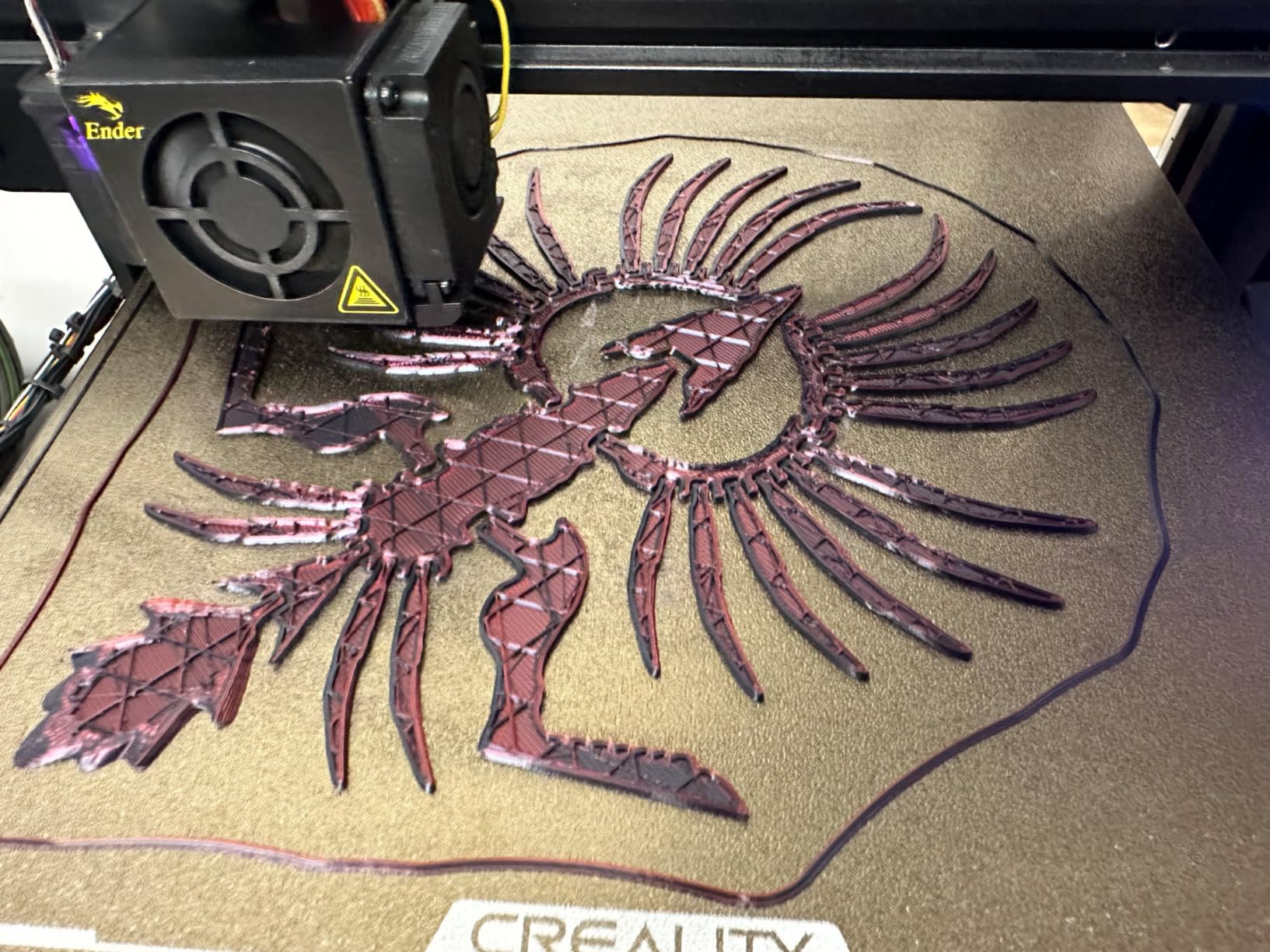 Creality Official Ender 3 S1 Pro Original Build Plate, 235x235mm Texture Surface PEI Sheet Magnetic Removable Flexible Spring Heat Resistance Bed Plate for Ender 3 V3 SE/KE, K1, Ender 3 S1, CR-10 SE customer photo 2